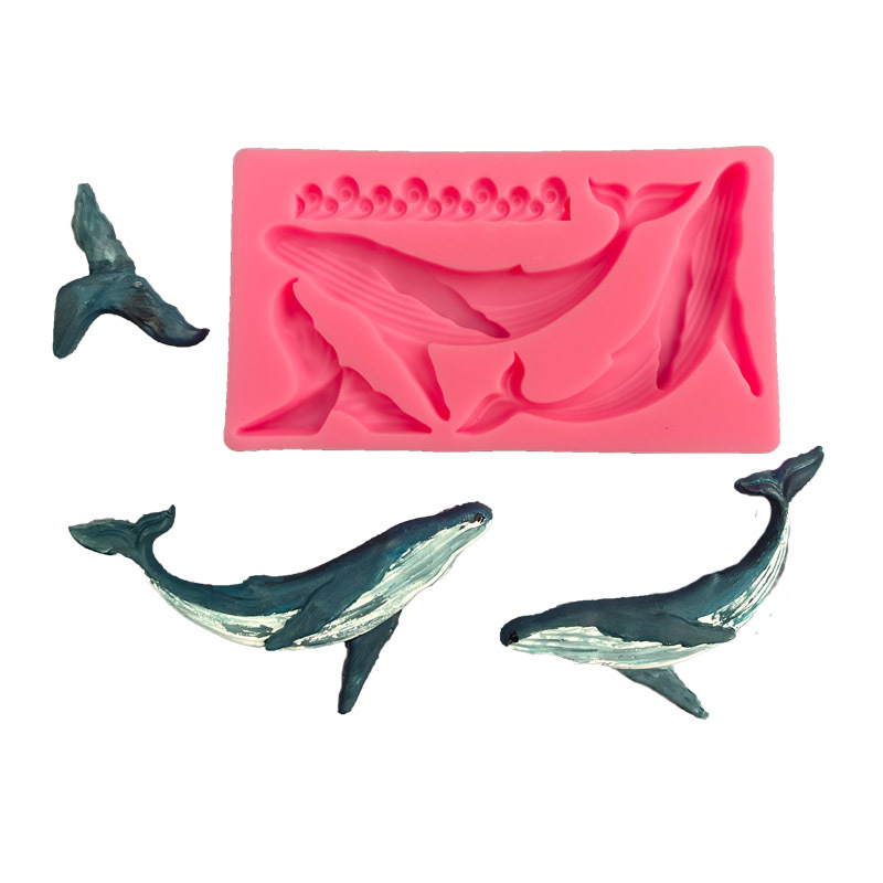 Kitchen Appliances Garage - DIY Whale Silicone Mold Ocean Series