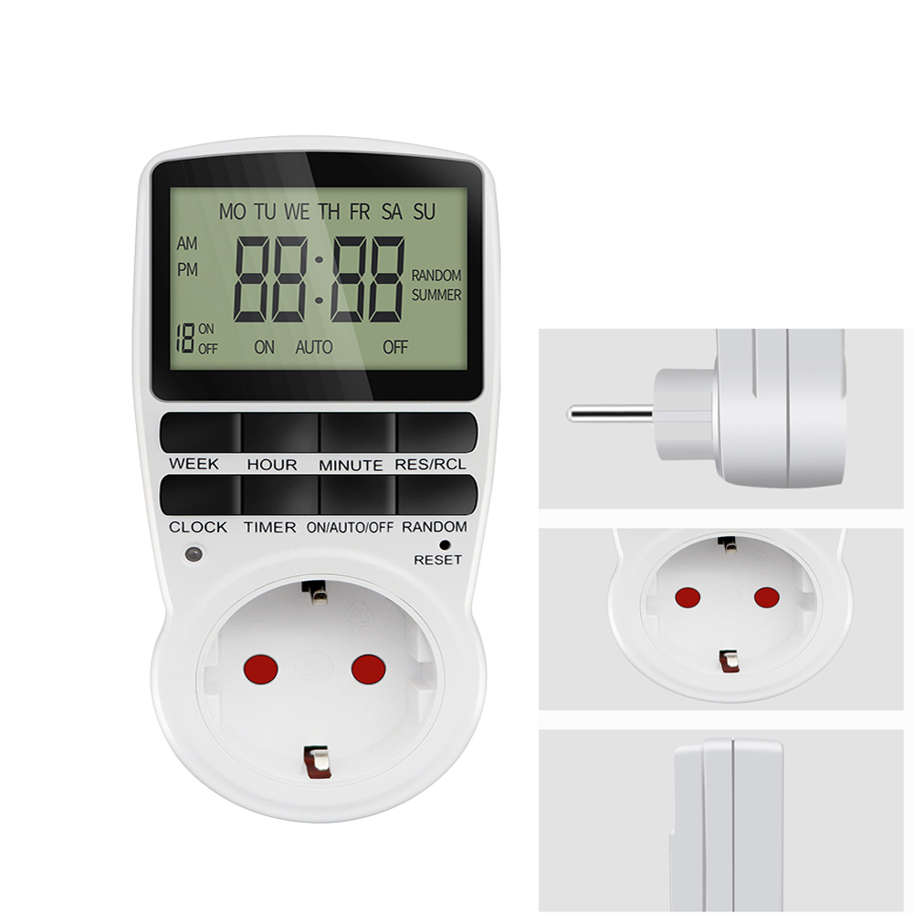 Kitchen Appliances Uk - Digital Timer Switch Electronic 12/24 Hour