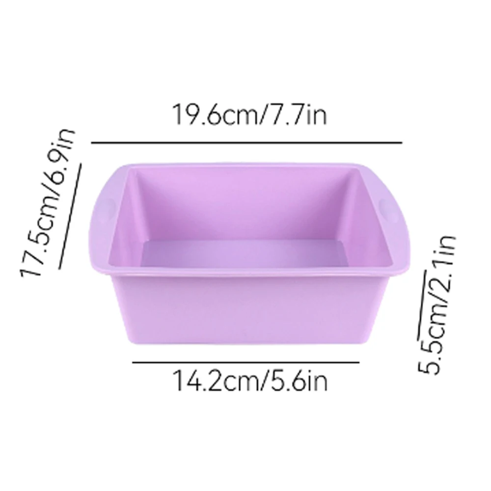 1/4Pcs Silicone Square Cake Mo - огляд і ціна Kitchen Appliances Garage