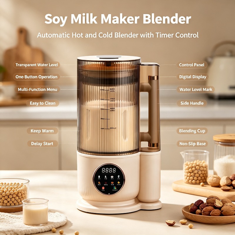 Silent Automatic Blender Soymi - огляд і ціна Kitchen Appliances Uk