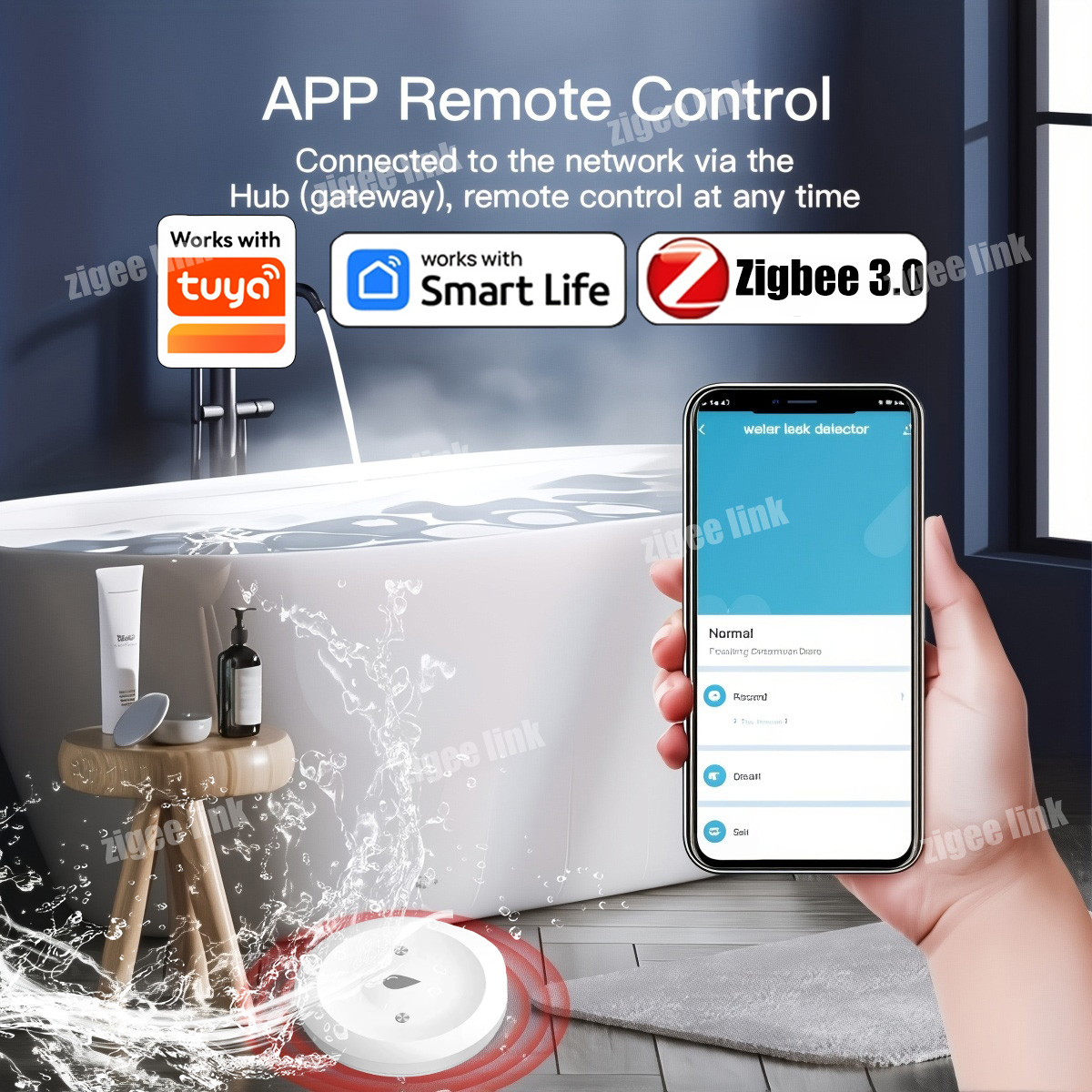 Smart Water Leak Sensor For Tu - огляд і ціна Kitchen Appliances Video
