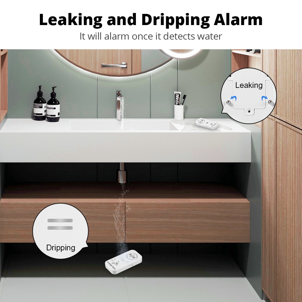 KERUI Wireless Water Sensor 90 - огляд і ціна Kitchen Appliances Video
