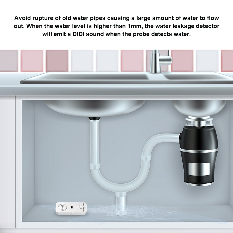 KERUI Wireless Water Sensor 90 - огляд і ціна Kitchen Appliances Video
