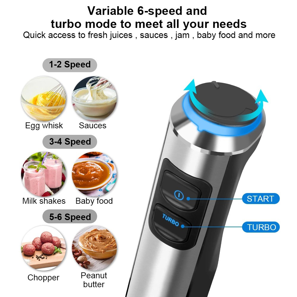 4 in 1 High Power Hand Stick B - огляд і ціна Blender High Power