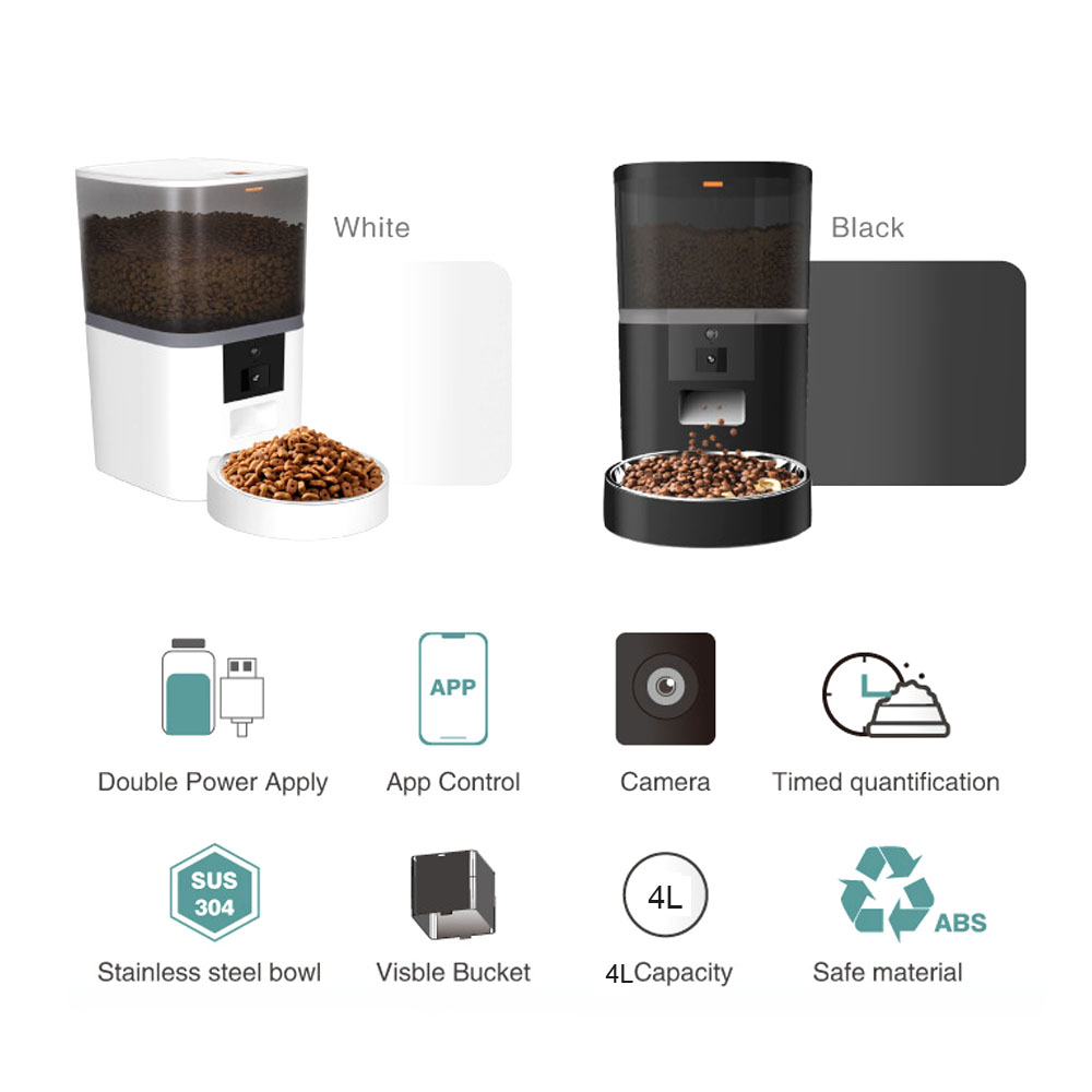 4L Smart Automatic Cat Feeder  - огляд і ціна Kitchen Appliances Video