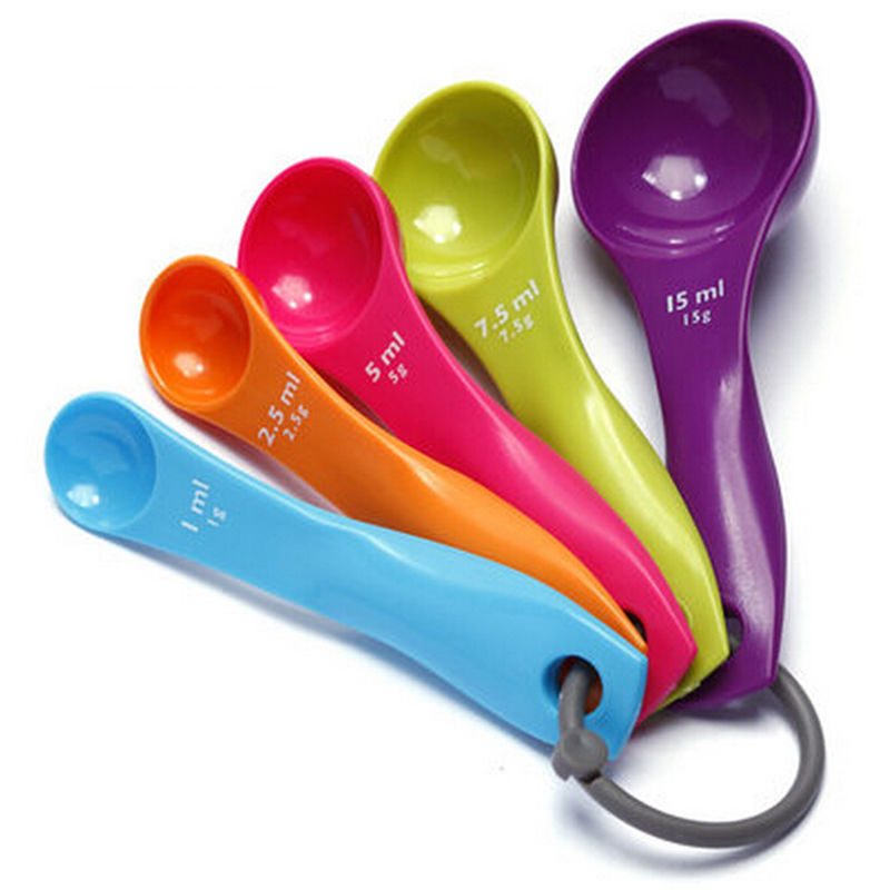 5Pcs Salt Oil Spoon Lovely Kit - огляд і ціна Kitchen Appliances Combo