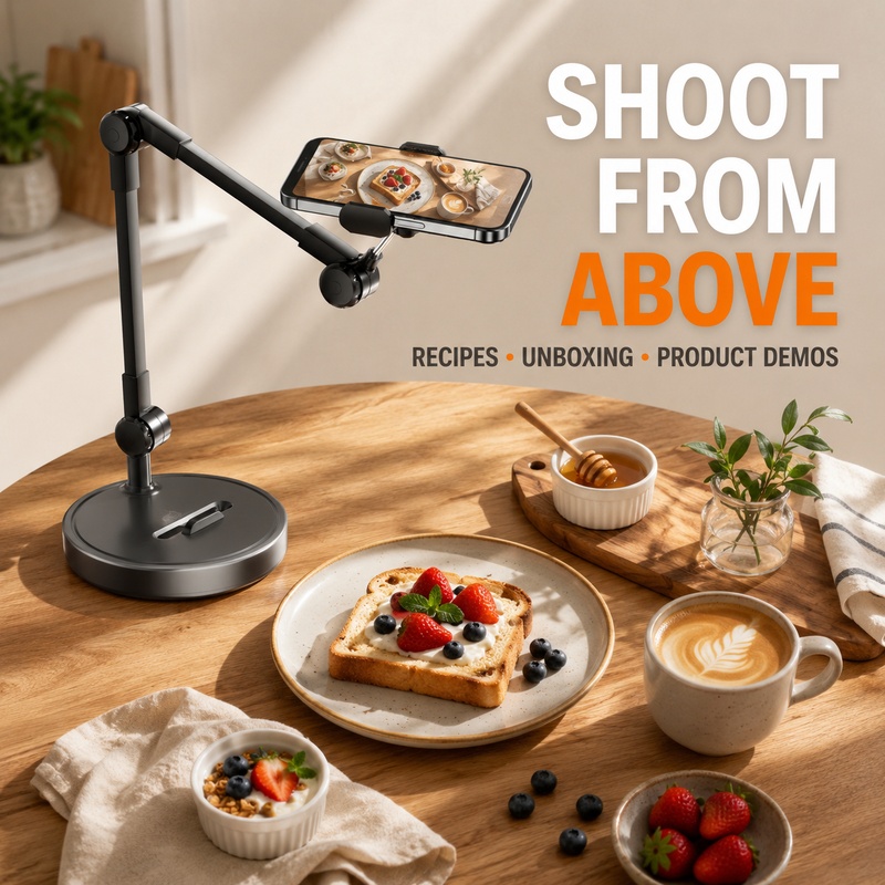 Overhead Phone Stand Desktop T - огляд і ціна Kitchen Appliances Video