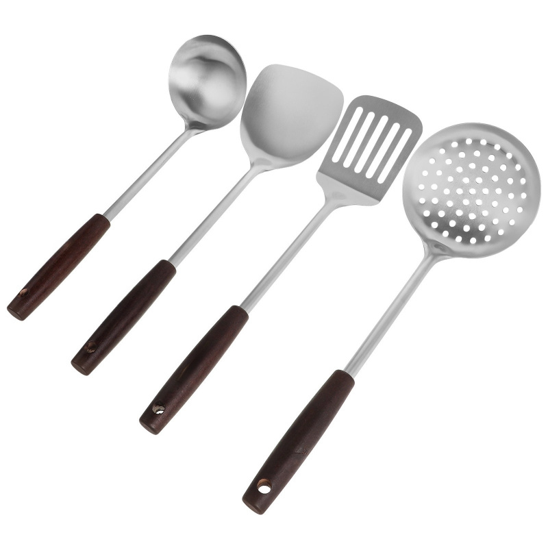 Stainless Steel Wooden Handled - огляд і ціна Kitchen Appliances Combo