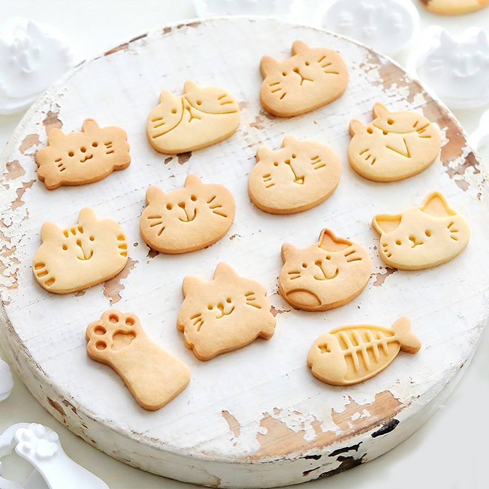 Cute Kitten DIY Stamp Cookie C - огляд і ціна Kitchen Appliances Garage