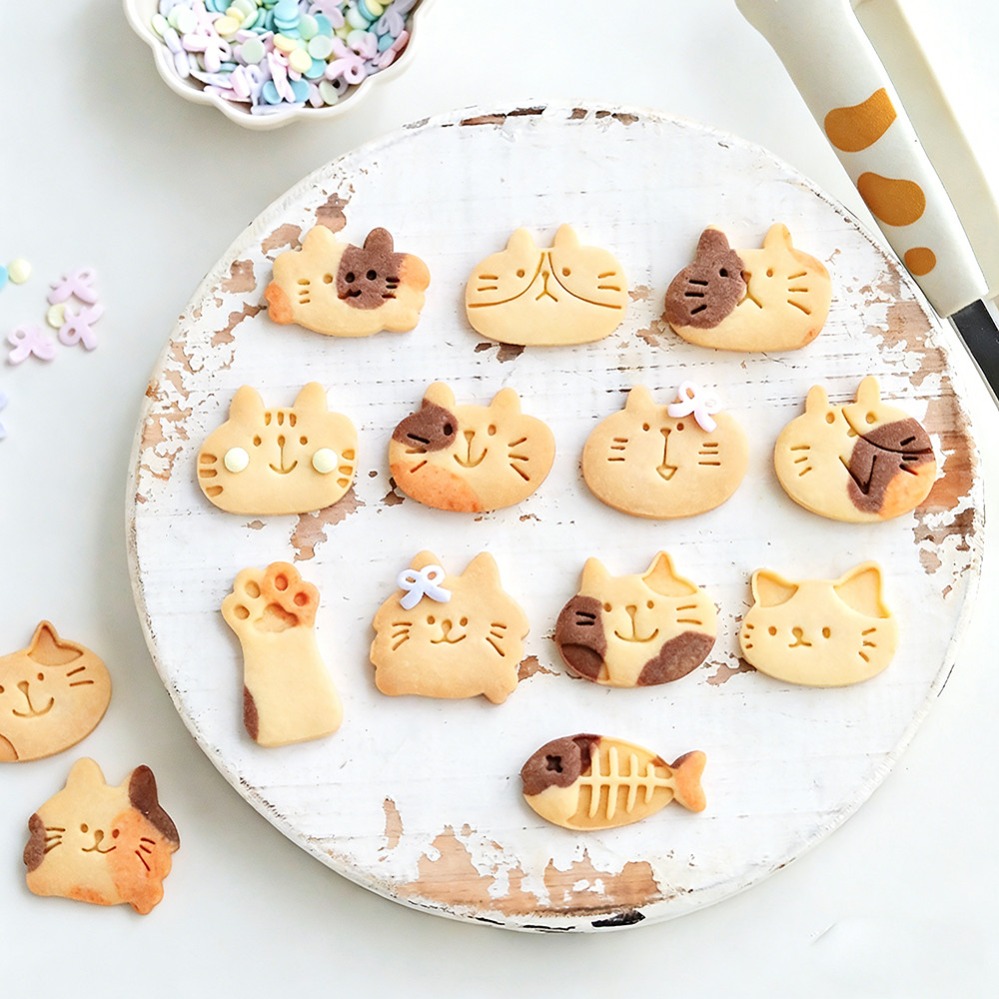 Cute Kitten DIY Stamp Cookie C - огляд і ціна Kitchen Appliances Garage