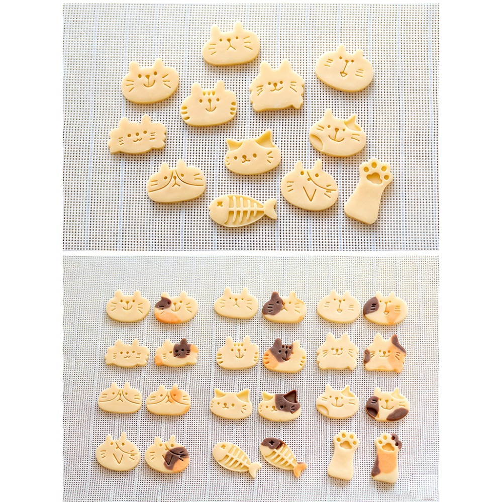 Cute Kitten DIY Stamp Cookie C - огляд і ціна Kitchen Appliances Garage