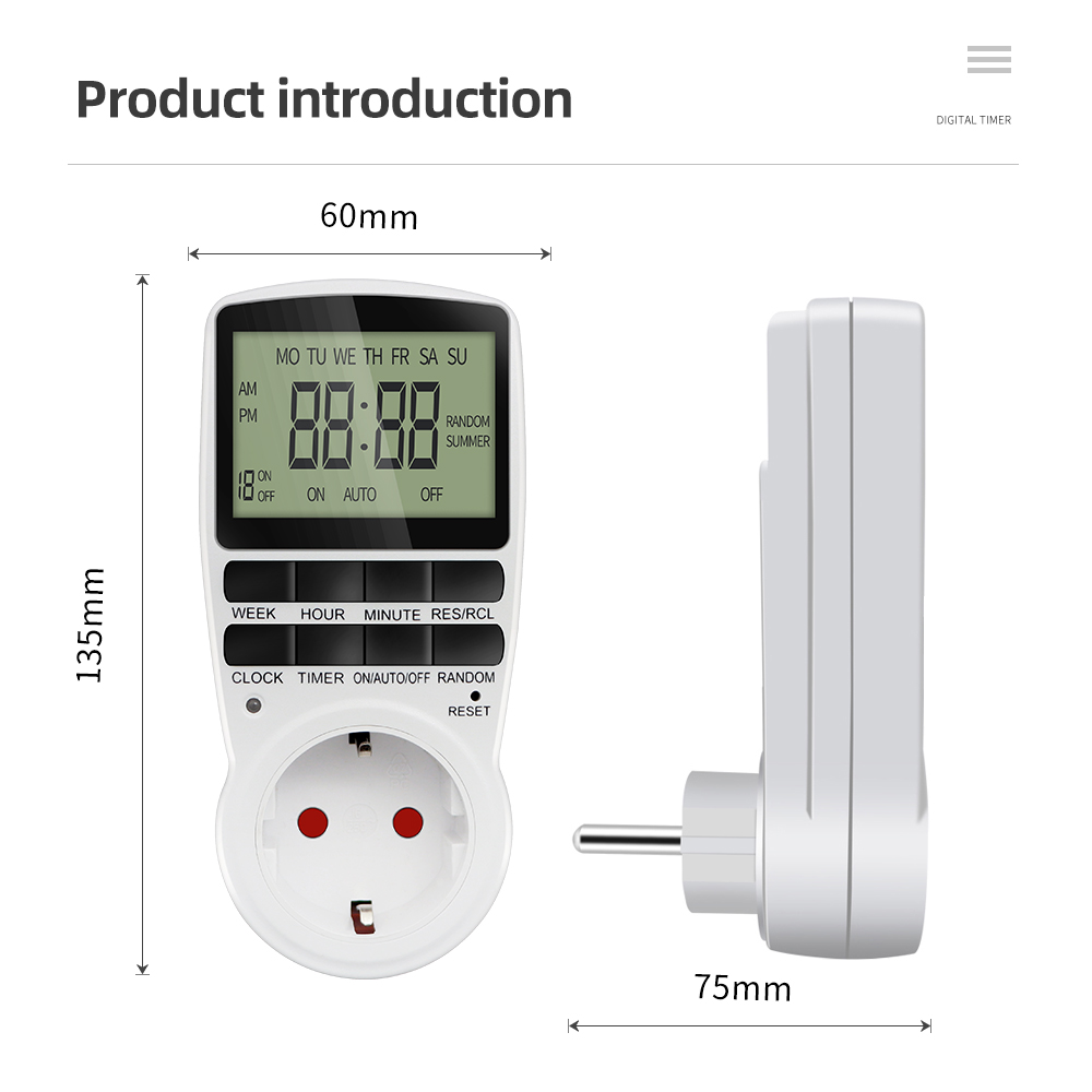 Digital Timer Switch Electroni - огляд і ціна Kitchen Appliances Uk