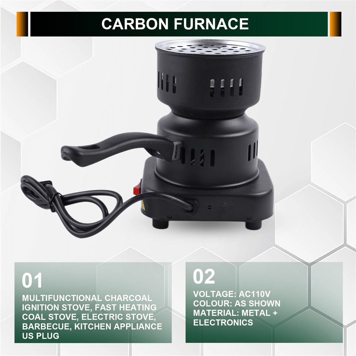 M10K Multifunctional Charcoal  - огляд і ціна Kitchen Appliances Electric Stove