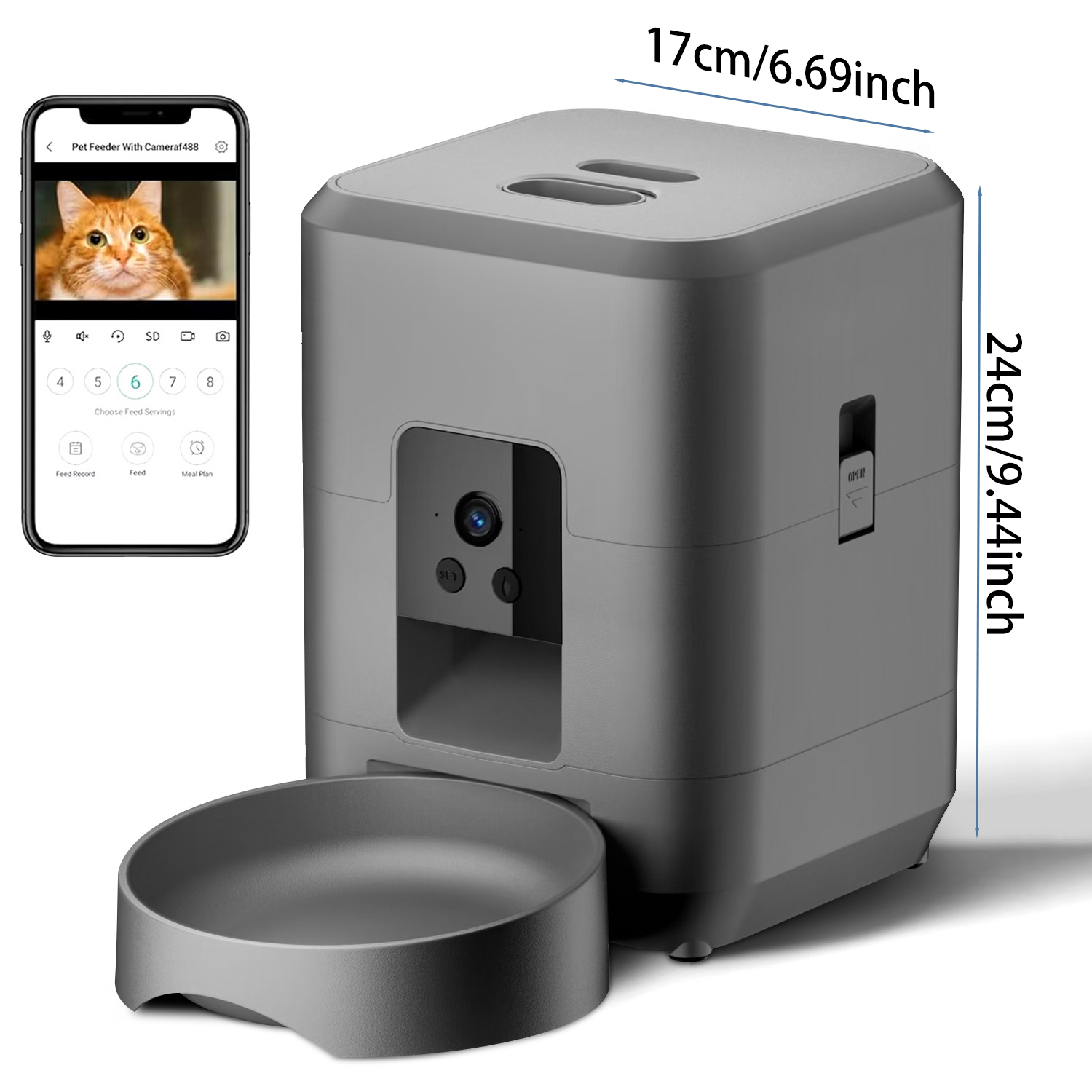 2L Automatic Pet Feeder Cat Sm - огляд і ціна Kitchen Appliances Video
