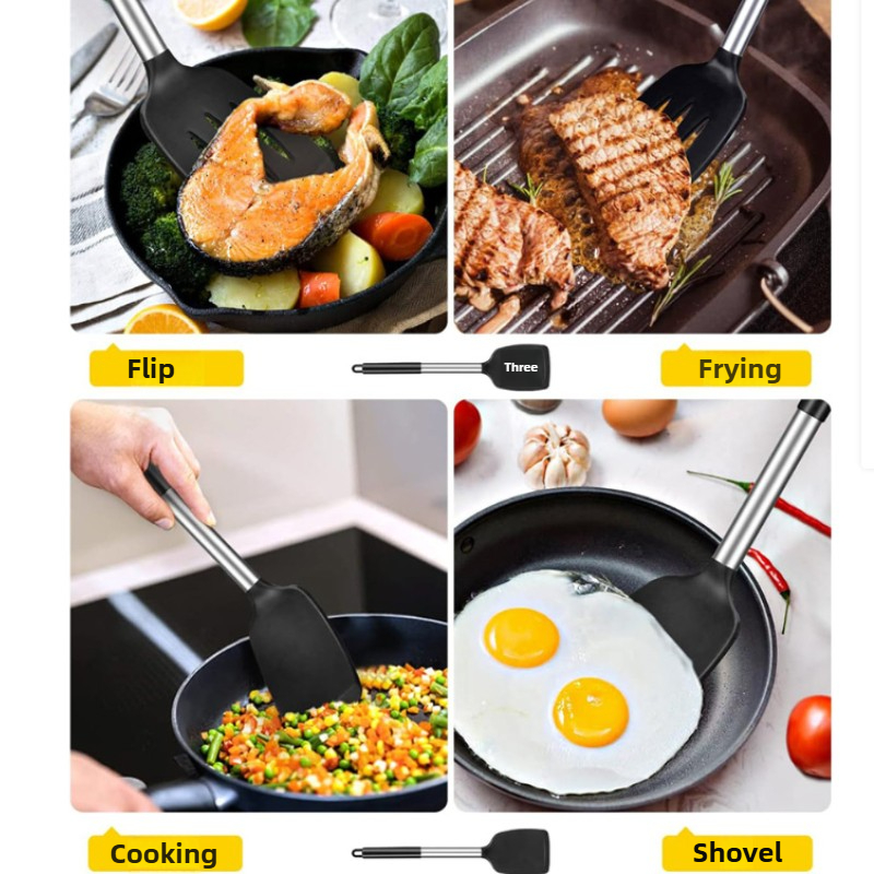 1/2Pcs Silicone Spatula Set He - огляд і ціна Kitchen Appliances Combo