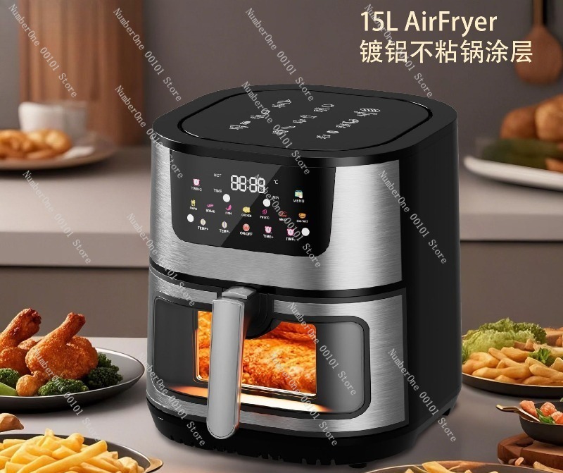 15L Electric Oven Air Fryer Co - огляд і ціна Kitchen Appliances Combo