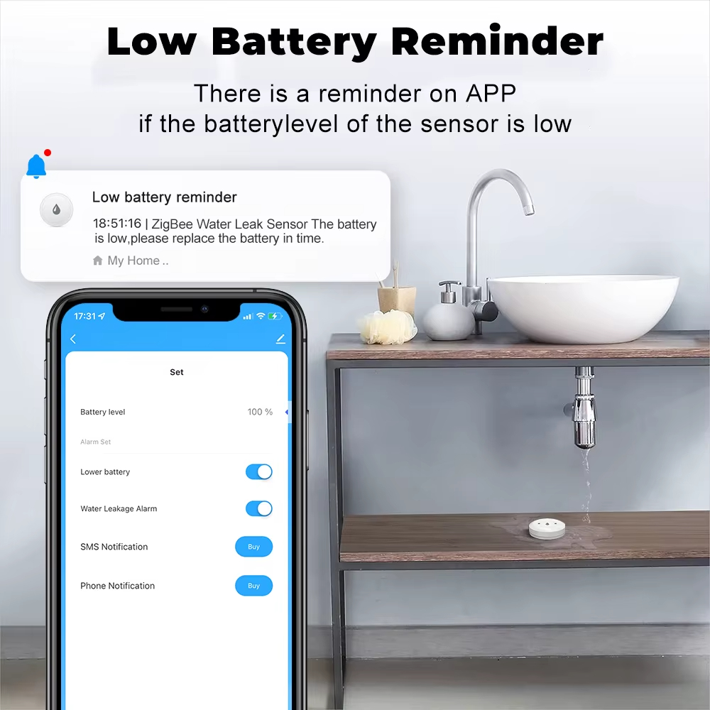 ZigBee Smart Water Leak Sensor - огляд і ціна Kitchen Appliances Video